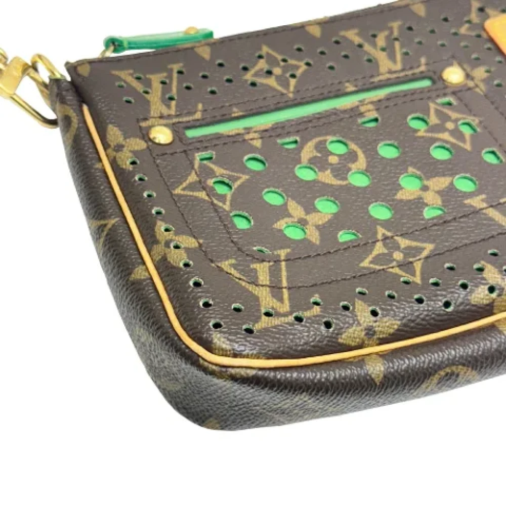 Louis Vuitton Vintage Pre-owned Plastic louis-vuitton-bags Brown Dames
