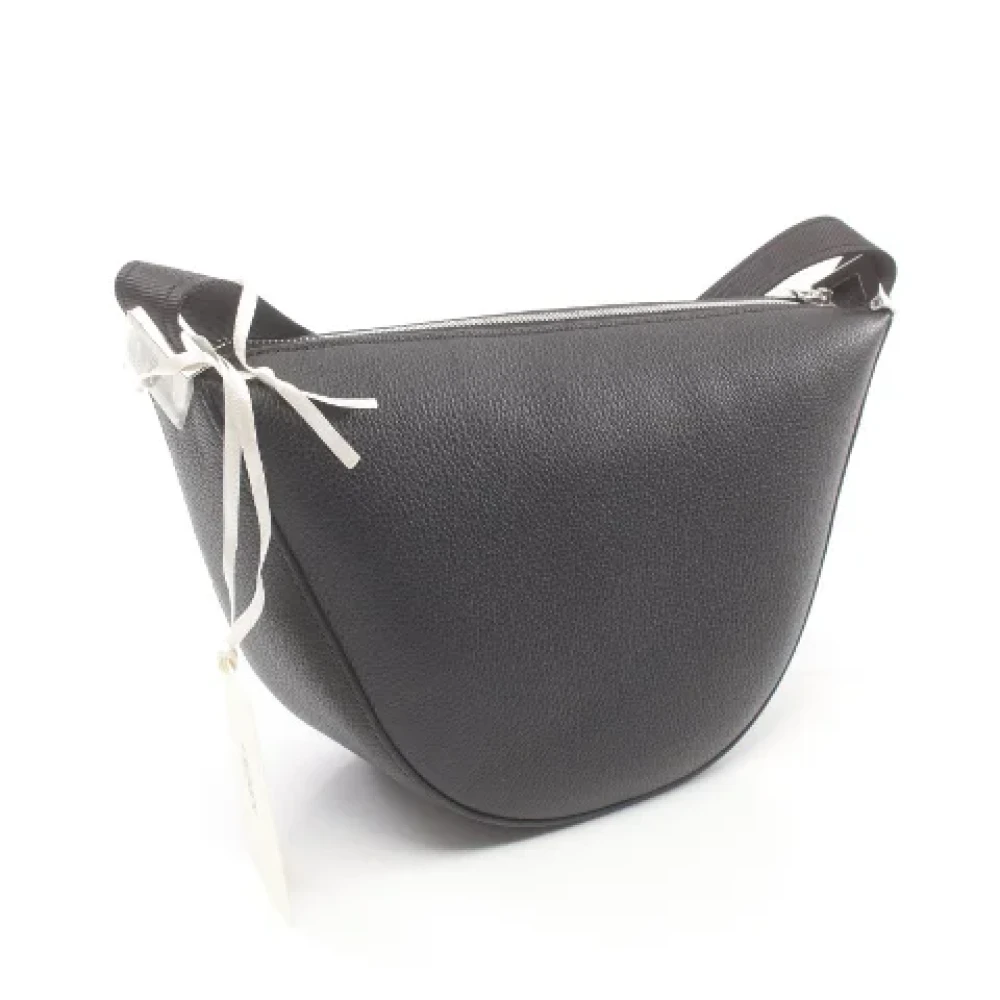 Fendi Vintage Pre-owned Leather shoulder-bags Black Dames