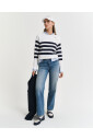 sweat-a-col-rond-raye-avec-boutons-dores