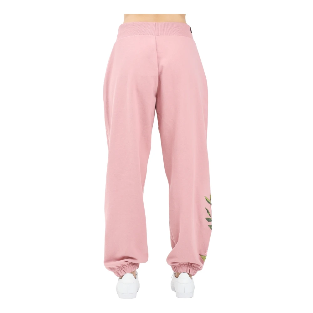 new era Bloemen MLB Sportieve Broek Pink Dames