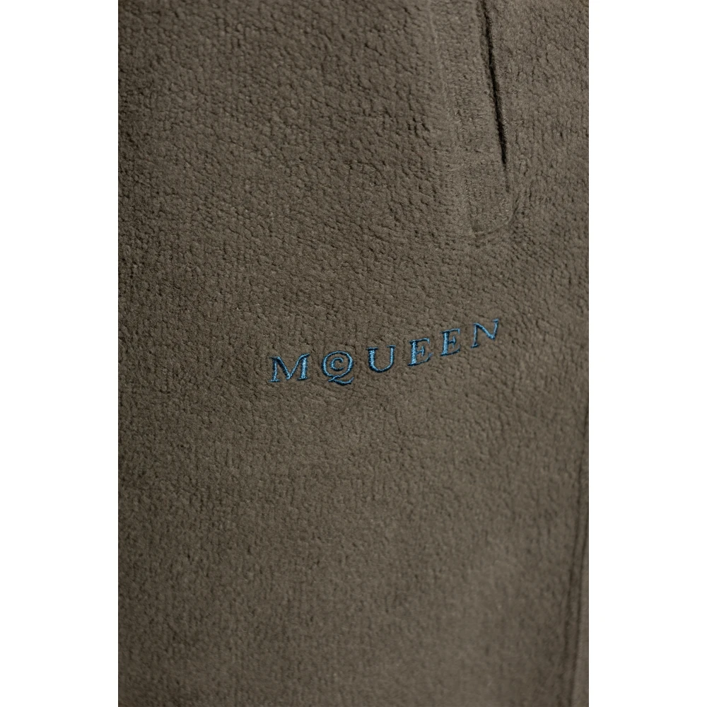 alexander mcqueen Logo broek Brown Heren