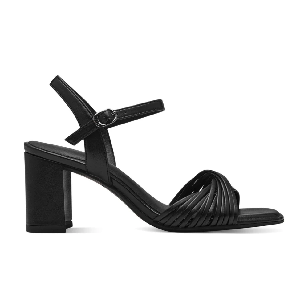 Tamaris Women's Black High Heel Sandals, 4 Uk, Heeled Sandal