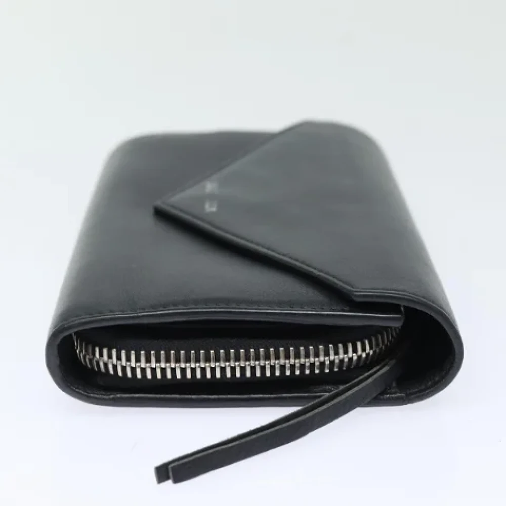 Balenciaga Vintage Pre-owned Leather wallets Black Dames