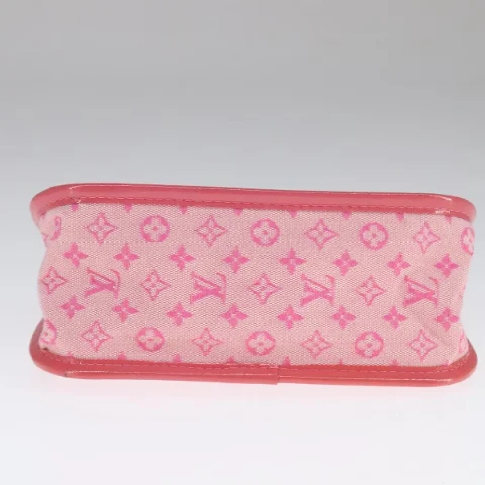 Louis Vuitton Vintage Pre-owned Canvas pouches Pink Dames