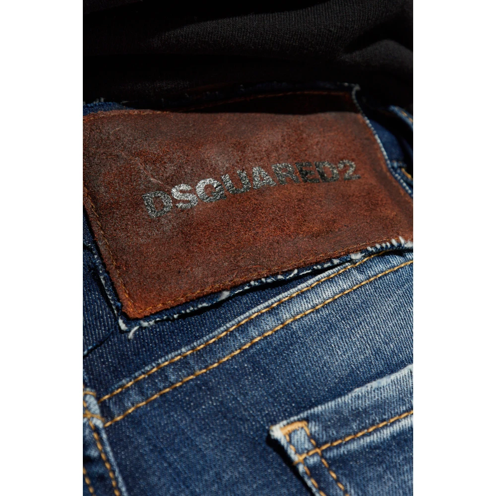 Dsquared2 Jeans Medium Waist Jennifer Blue Dames