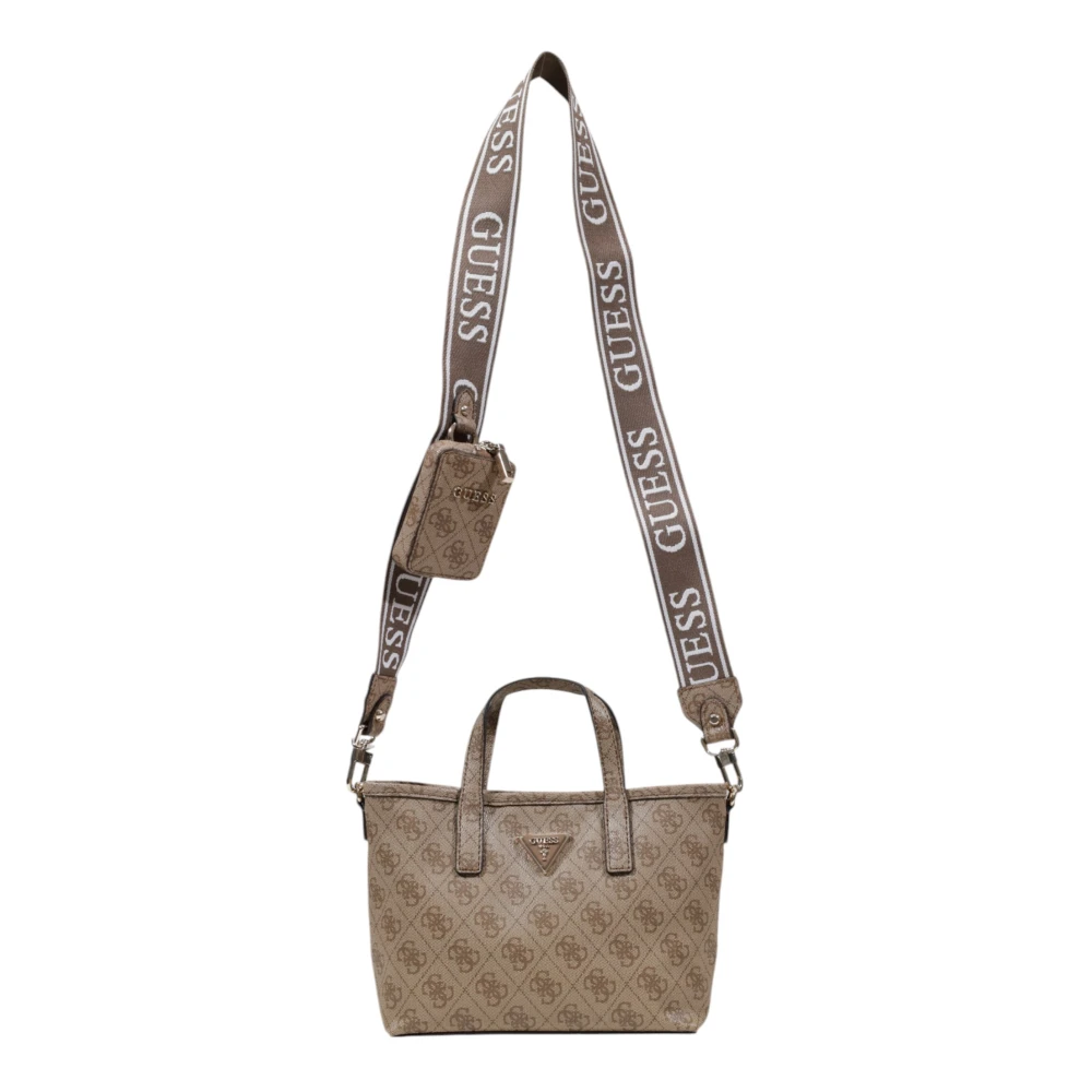Guess Lente Zomer Dames Middelgrote Tas Collectie Beige Dames
