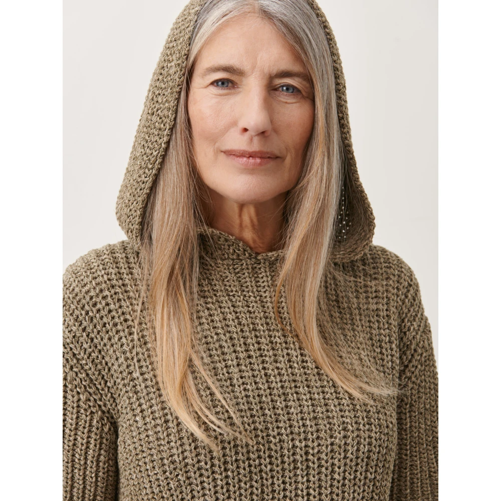 Jane Lushka Round-neck Knitwear Green Dames