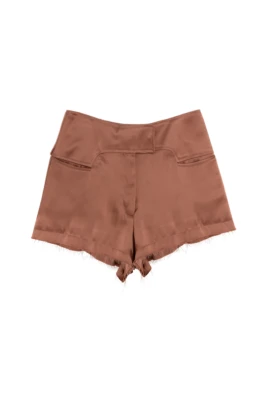 Silk Blend Shorts