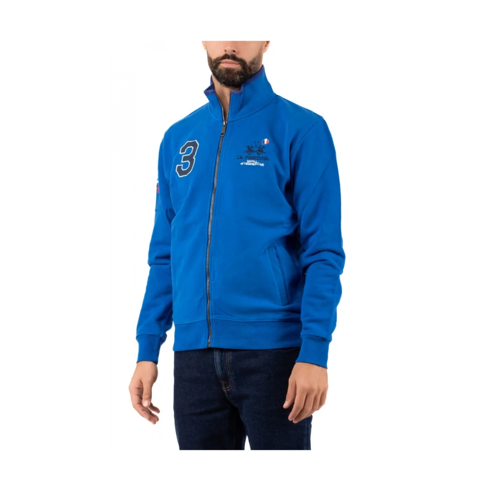 LA MARTINA Heren Polo Shirt Blue Heren