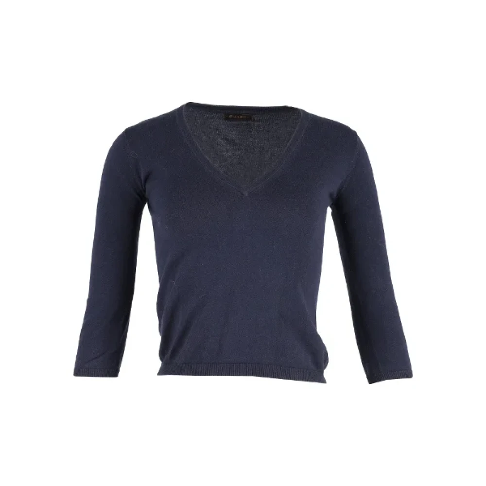 Mulberry Pre-owned Cotton tops Blue Dames