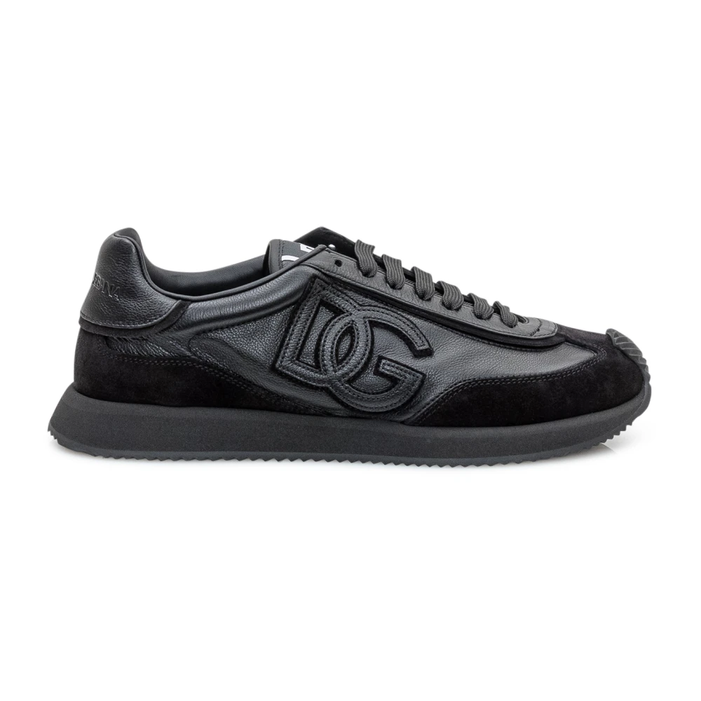 Dolce & Gabbana Cushion Low-top Sneakers Heren Schoenen Zwart