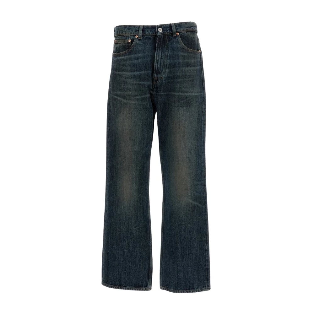 Our Legacy Blue Straight Fit Jeans, Male, W32, Third Cut Jeans