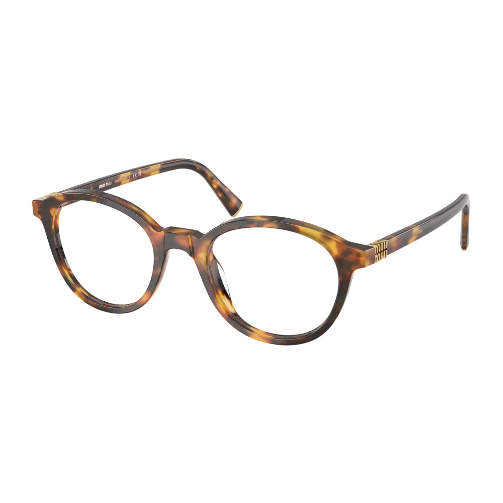 Miu Stijlvolle Bril in Blauwe Kleur Brown Dames