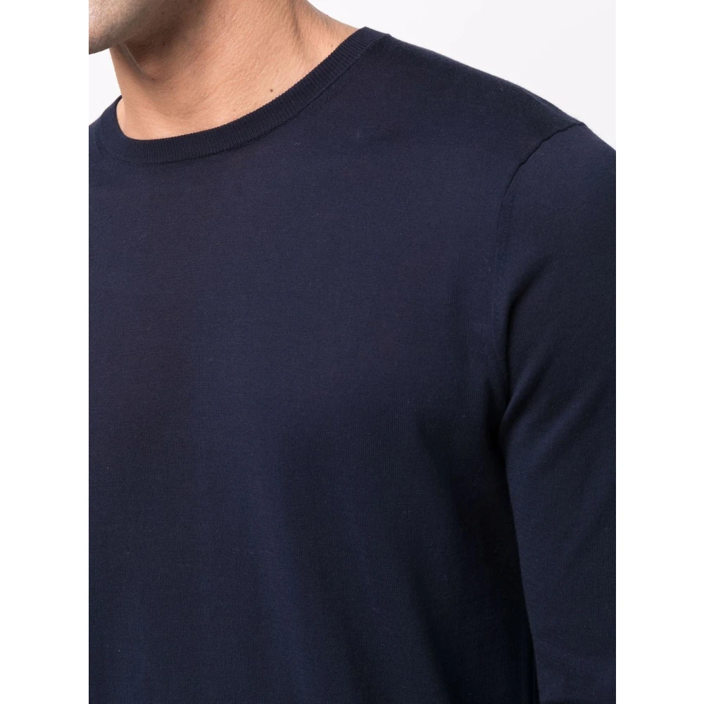 Ballantyne Blauwe Sweaters voor Mannen Blue Heren
