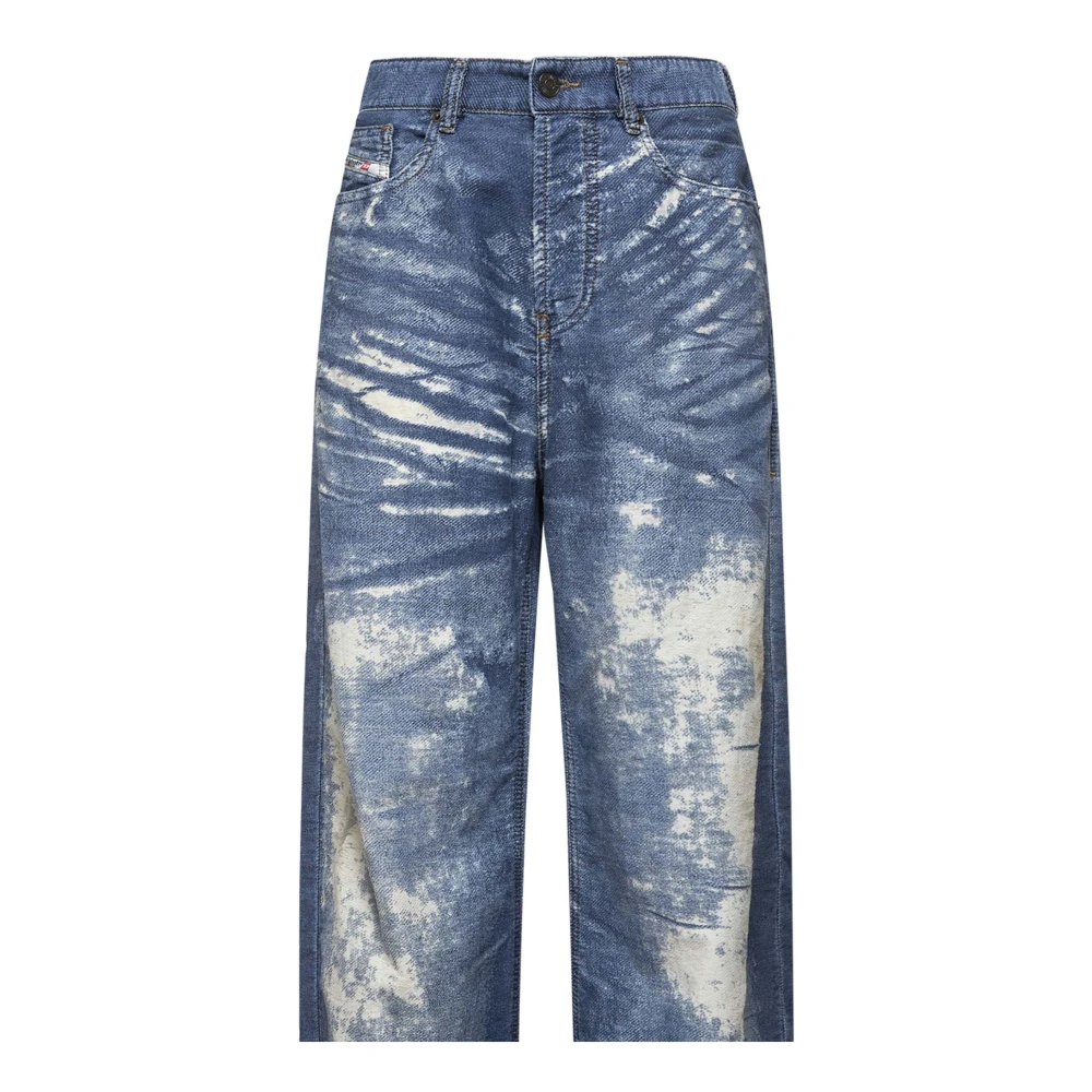 Diesel Stijlvolle Broeken voor Mannen Blue Dames