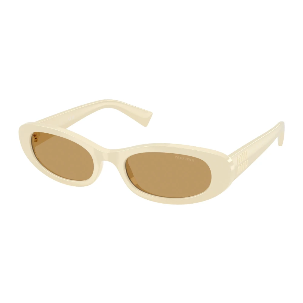 Miu Miu , Damen, Accessories, Weiß, 54 Mm