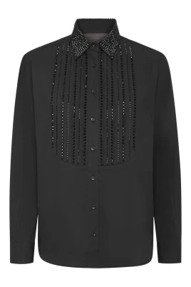 Plastron Strass Regular Shirt