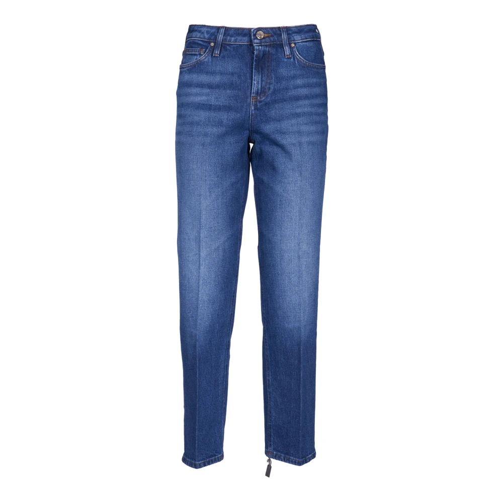 Don The Fuller Blauwe Manila Jeans Regular Fit Blue Dames