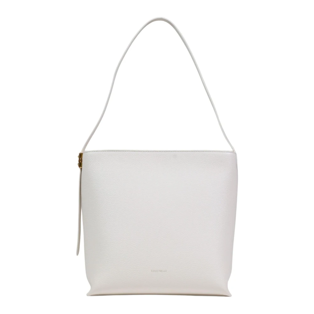 Coccinelle Women's Beige Shoulder Bags, One Size, C-Me Lock Medium Bag