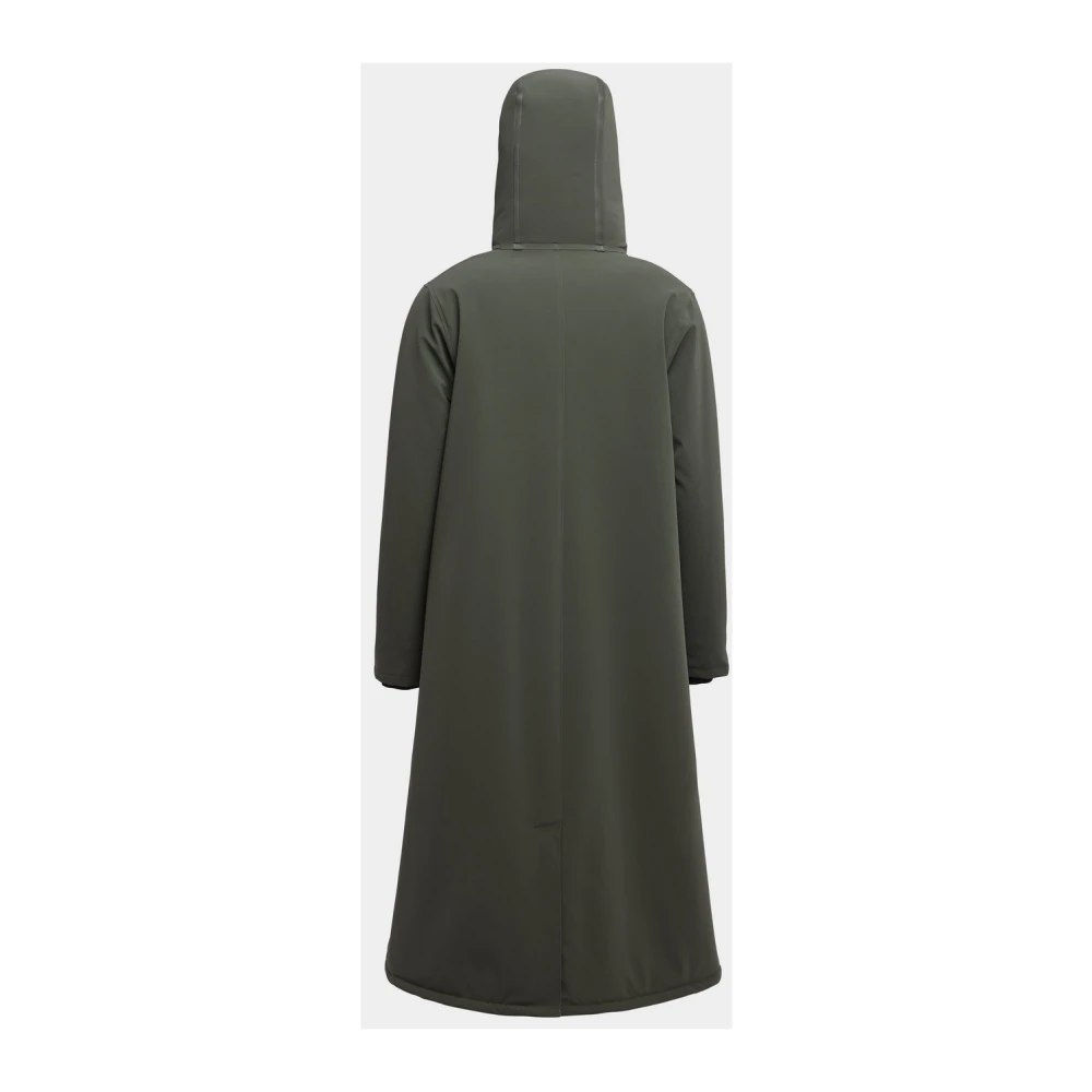 Stutterheim Warm Winter Regenjas A-Line Stijl Green Dames