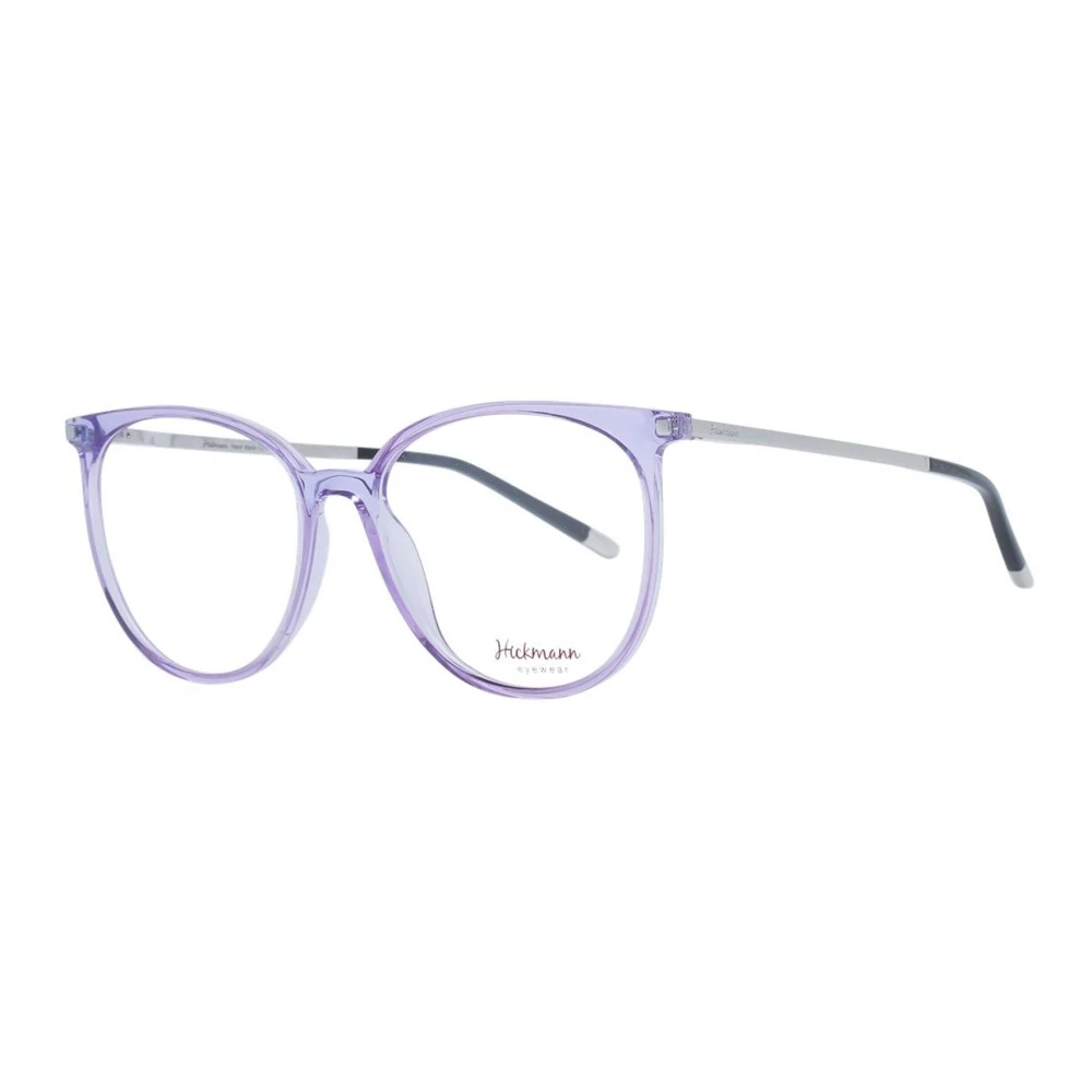 Ana Hickmann Paarse Ronde Acetaat Optische Frames voor Vrouwen Purple Dames
