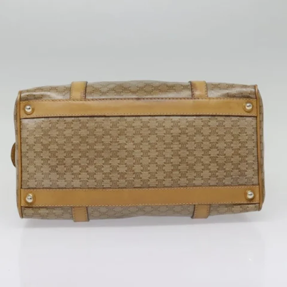 Celine Vintage Pre-owned Fabric celine-bags Beige Dames