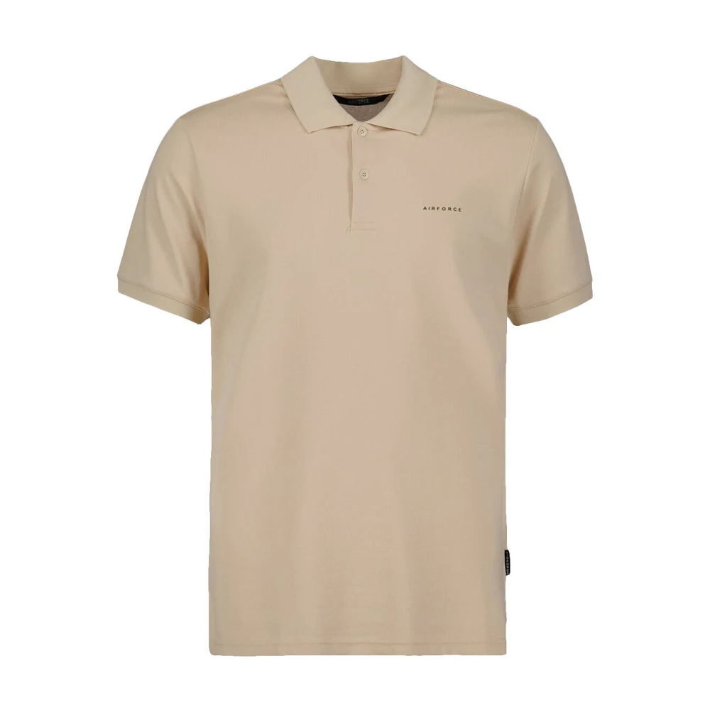 Airforce Polo Shirt Hrm0863-Ss24 Brown Heren