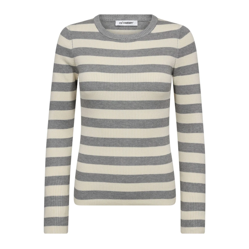 Co'couture Vrouw Multicolor Truien & Vesten Dames, Veelkleurig, L, Rondgebreide Trui