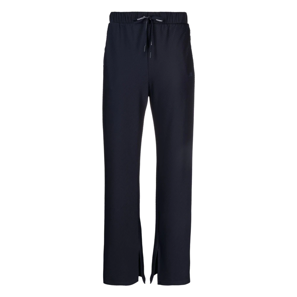 J.LINDEBERG Blauwe Casual Broek Polyester Elastaan Blue Dames