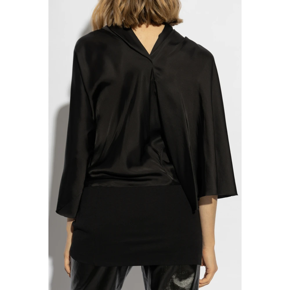 Rick Owens Cylinder Top Black Dames