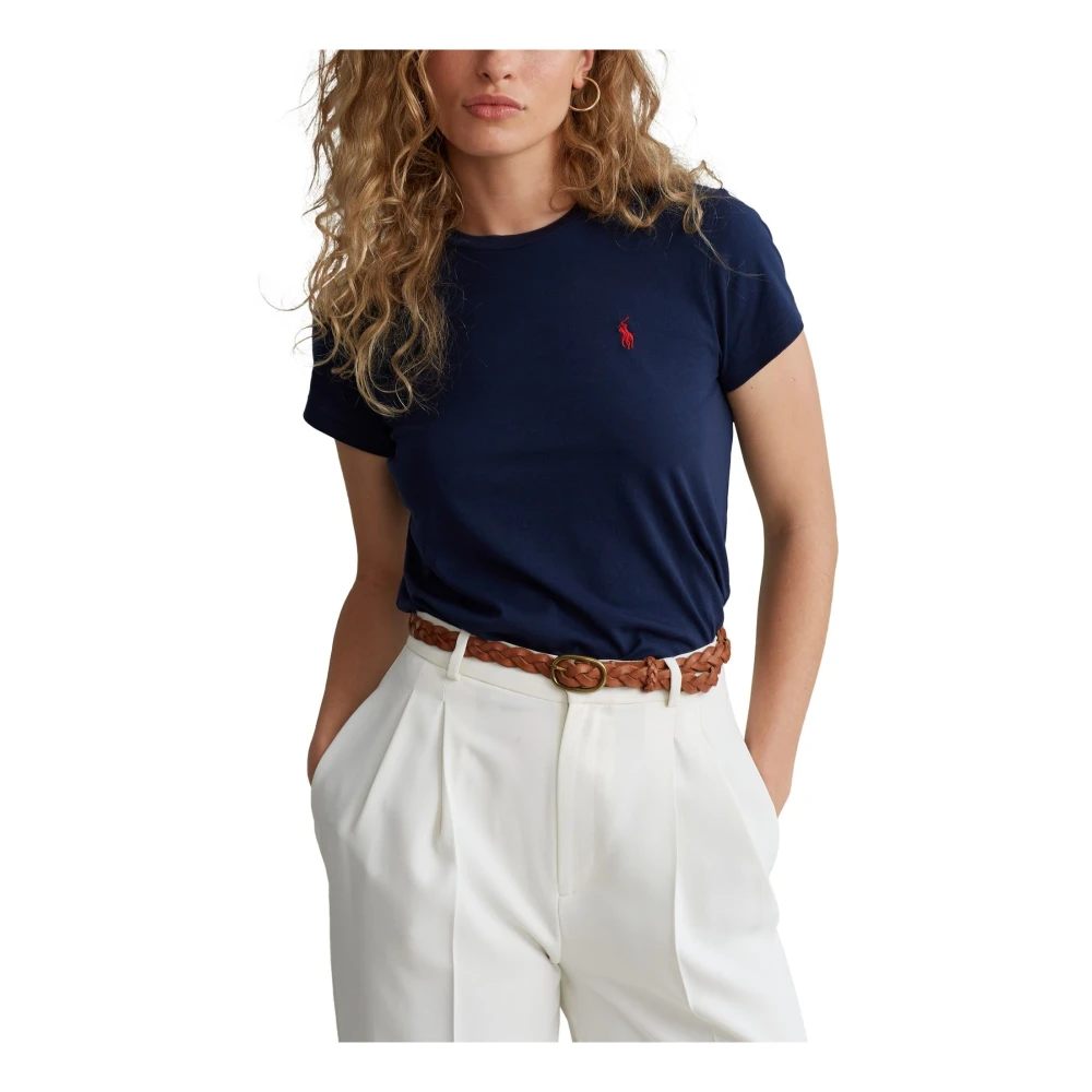 Ralph Lauren Blauwe T-shirts en Polos voor vrouwen Blue Dames