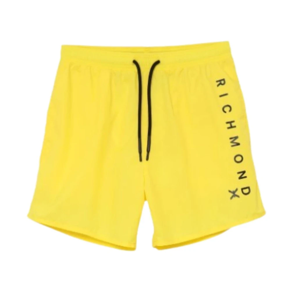 John Richmond Heren Swimboxer Shorts Yellow Heren