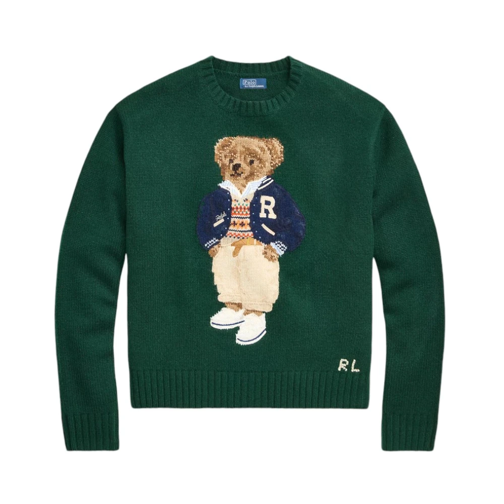 Polo Ralph Lauren Stijlvolle Gebreide Trui Green Dames