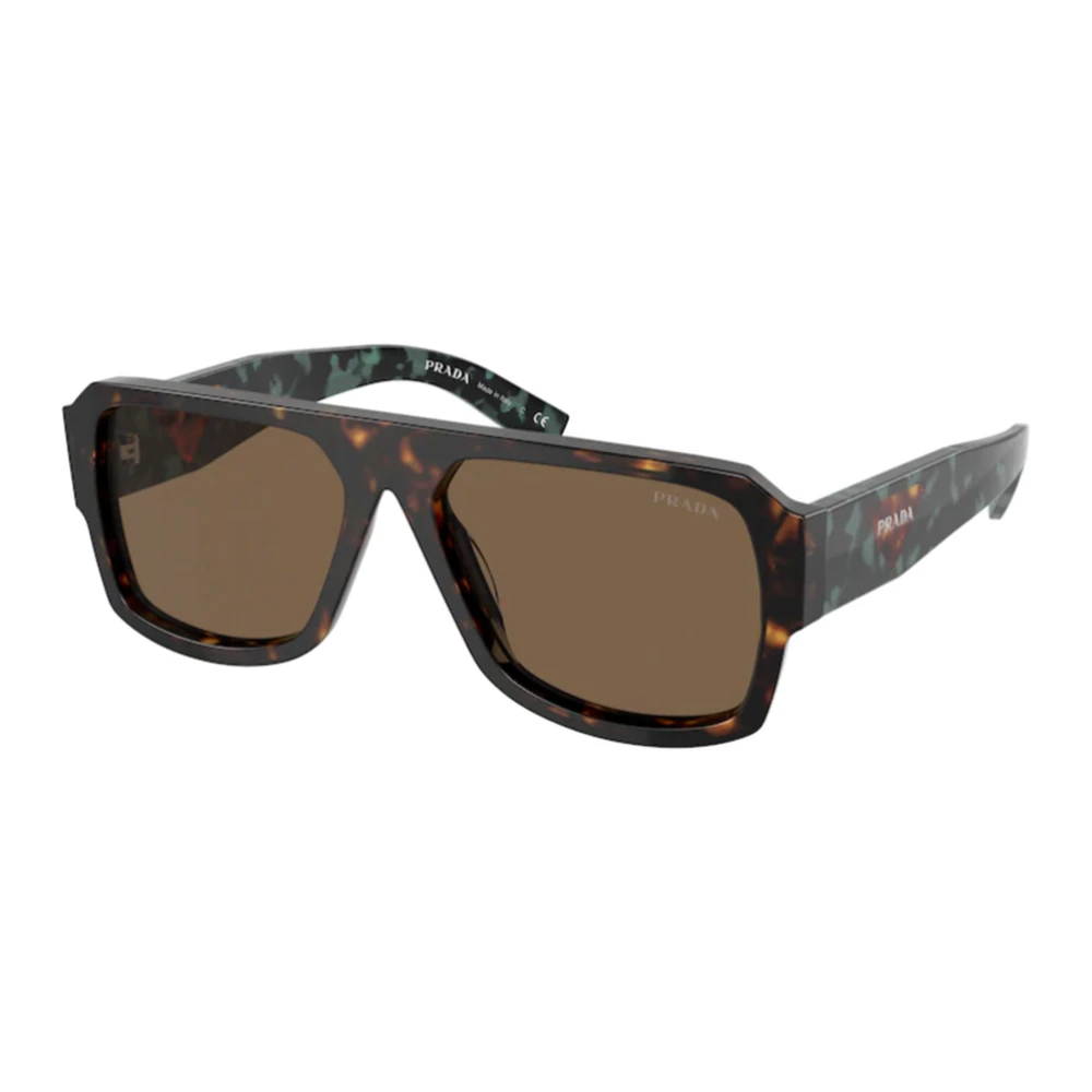 Prada Men's Dark/Brown Havana/ Sunglasses