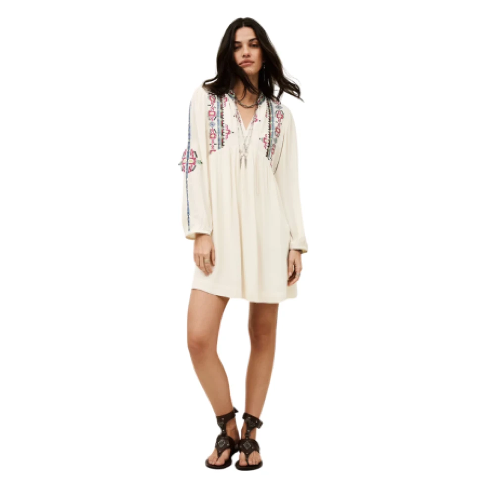 Ba&Sh Women's Beige Short Dresses, S, Skirts