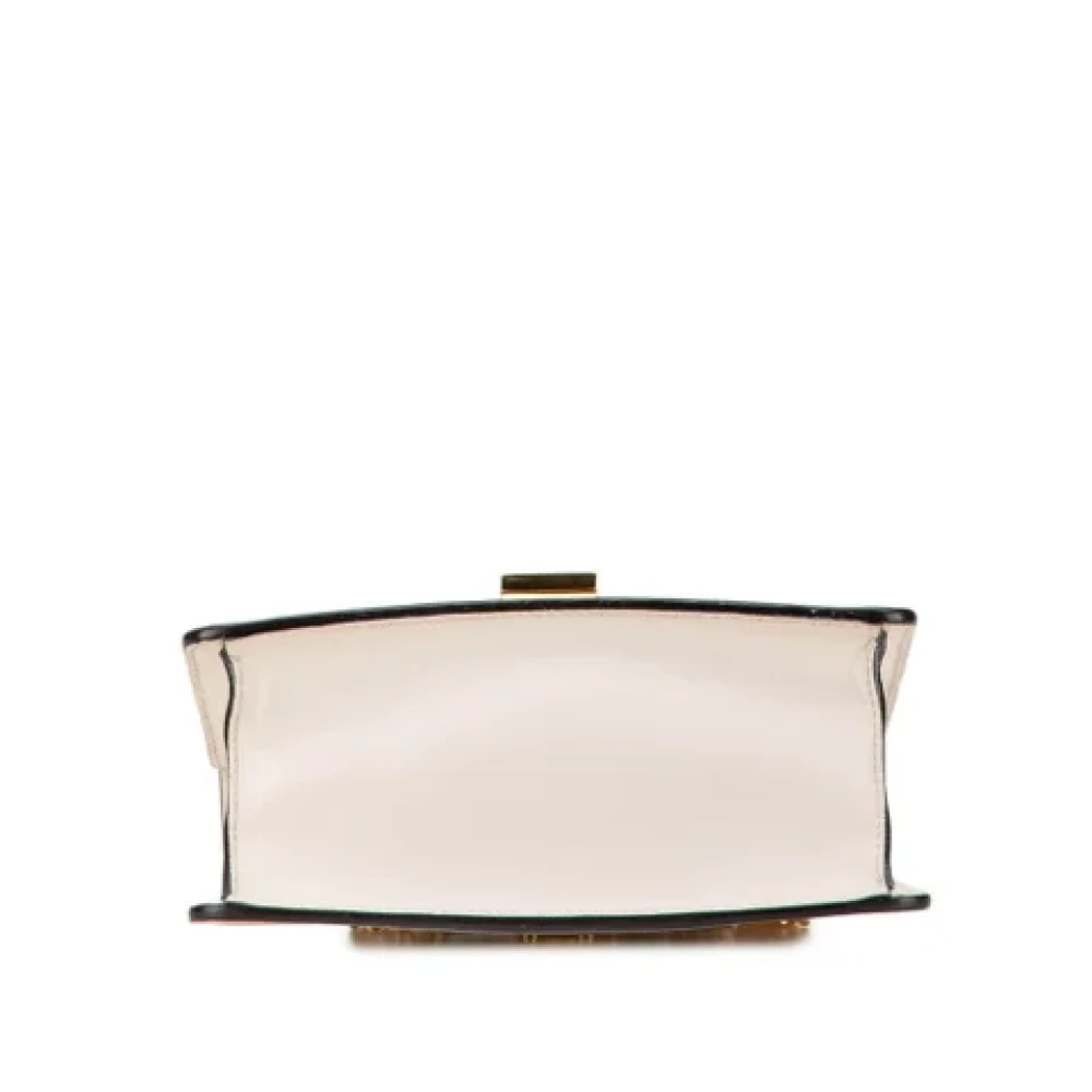 Gucci Vintage Pre-owned Leather gucci-bags White Dames