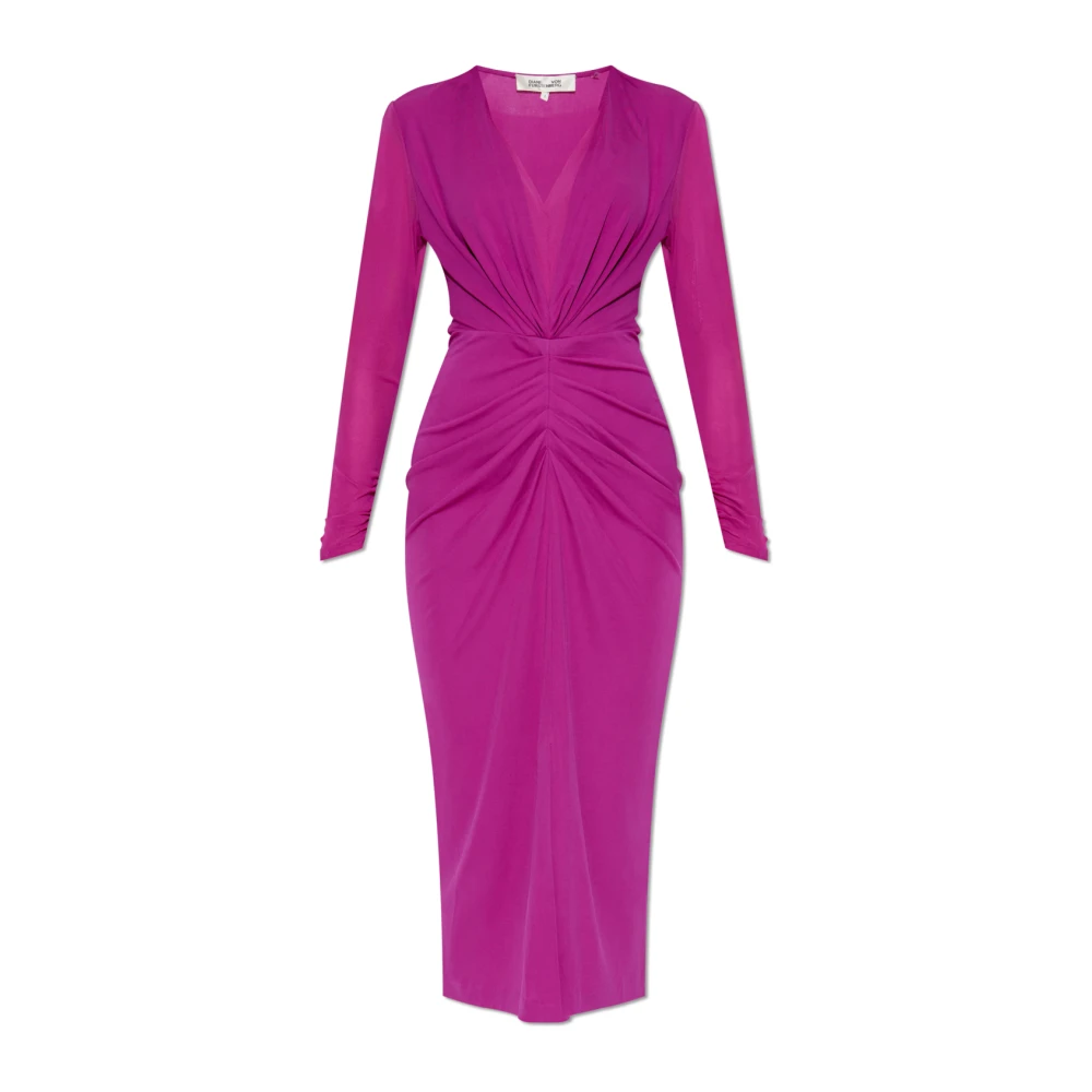 Diane Von Furstenberg Jurk Hades Purple Dames