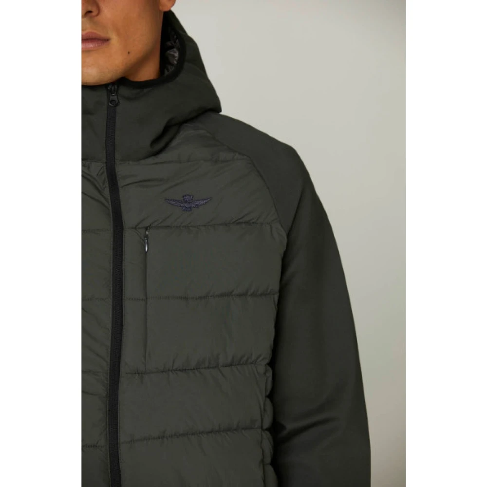 aeronautica militare Heren Aeronautica Hoodie Green Heren