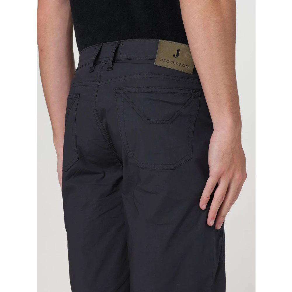 Jeckerson Blauwe Casual Bermuda Shorts Blue Heren