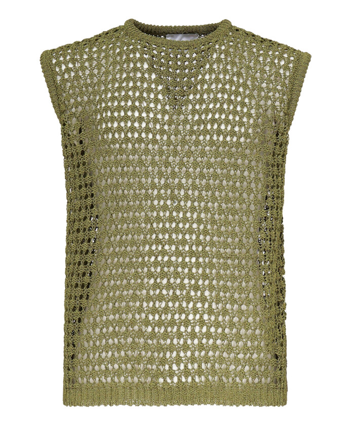 green-knitted-cotton-sweater