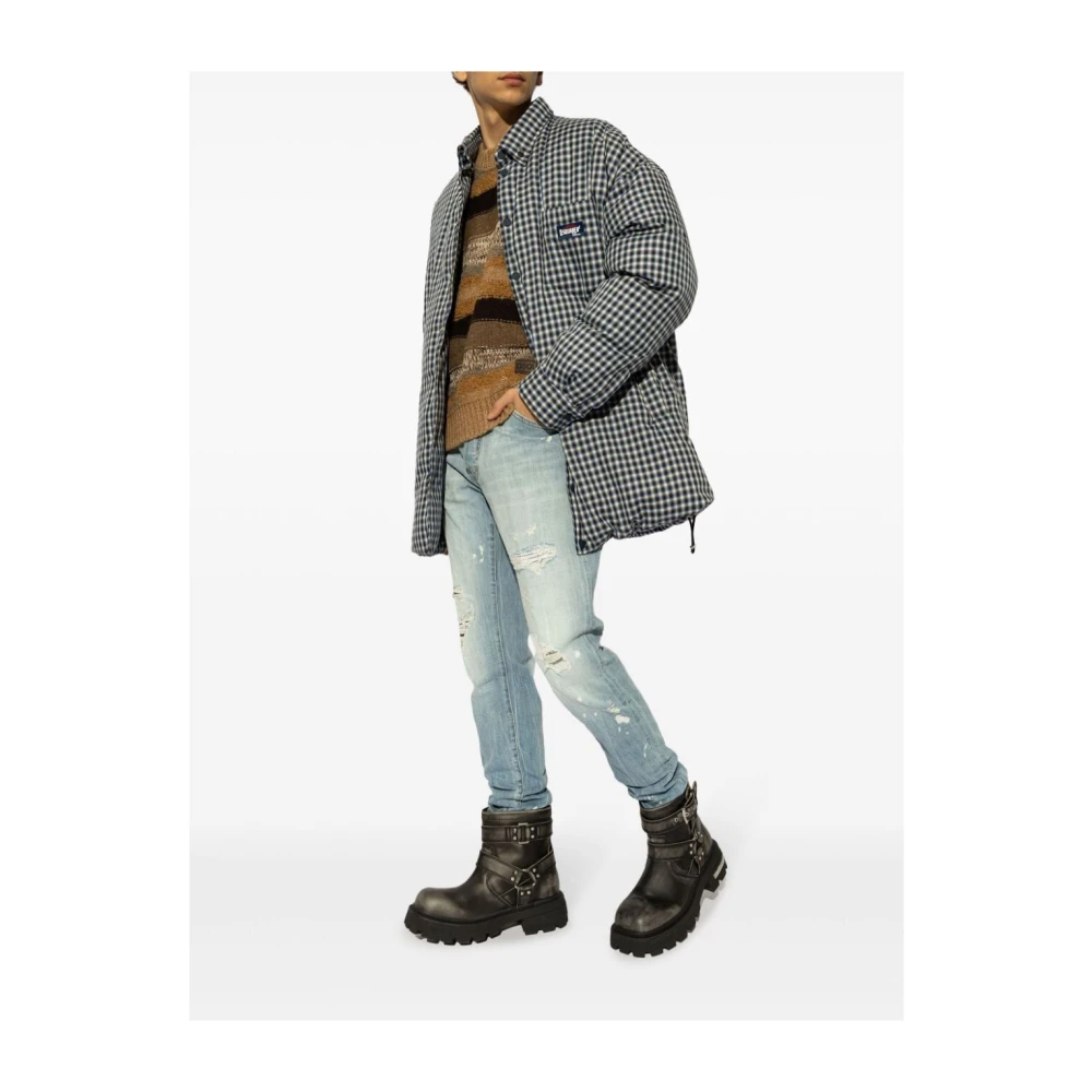 Dsquared2 Blauwe Casual Broek Blue Heren