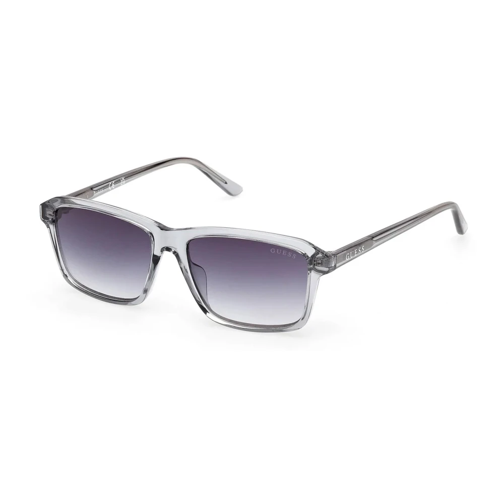 Guess Lunettes De Soleil Grises Unisex Accessoires Gris 51 Mm