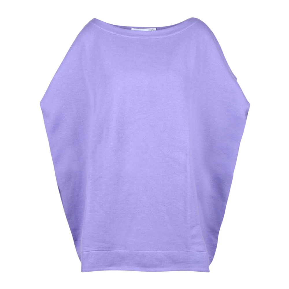Douuod Woman Katoenen Jurk Purple Dames