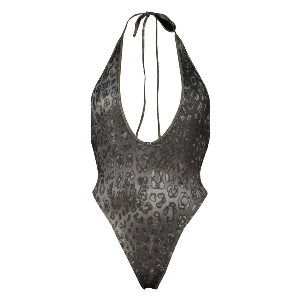 Diesel Women's Multicolor Audrey-Utlt One-Piece - Swimsuits - L - Swimwear
