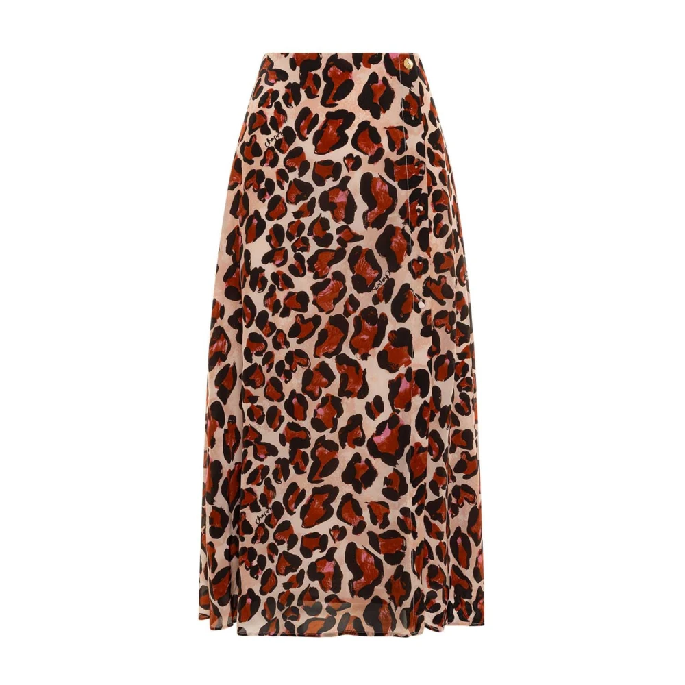 Fabienne Chapot Midi rok met dierenprint Multicolor Dames