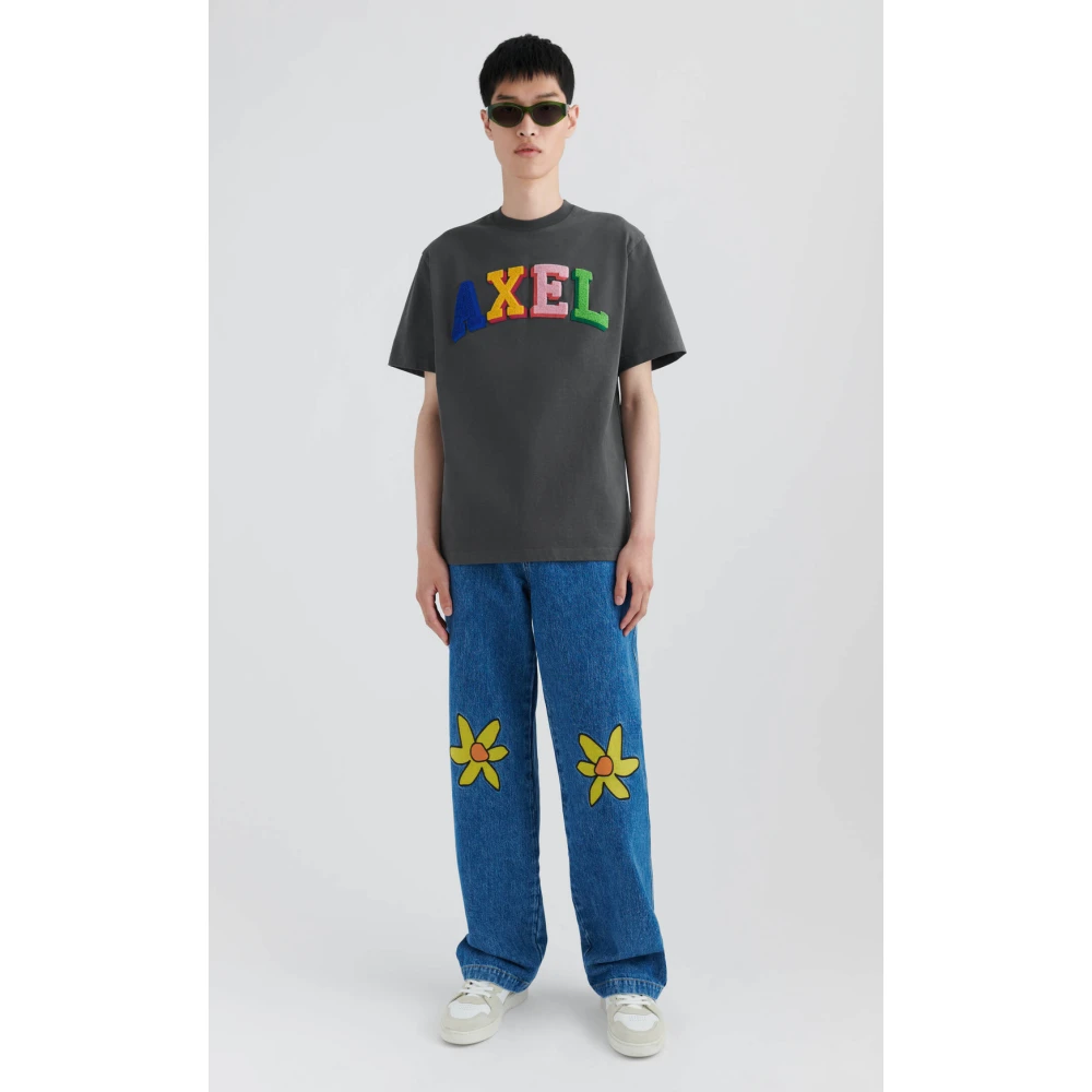 Axel Arigato Axel Arc T-shirt Gray Heren