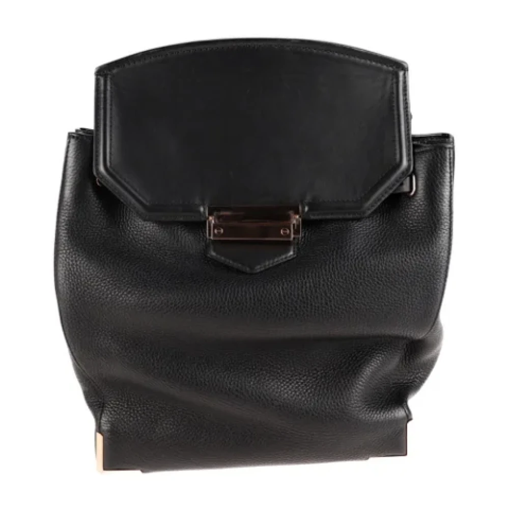 Alexander Wang Pre-owned Leather shoulder-bags Black Dames