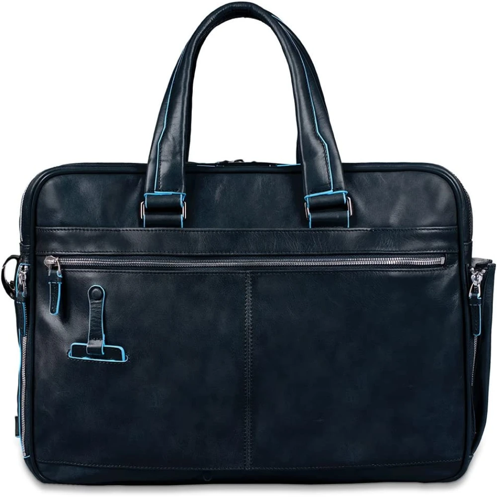Piquadro Blauwe Stijlvolle Tassen Collectie Blue Unisex