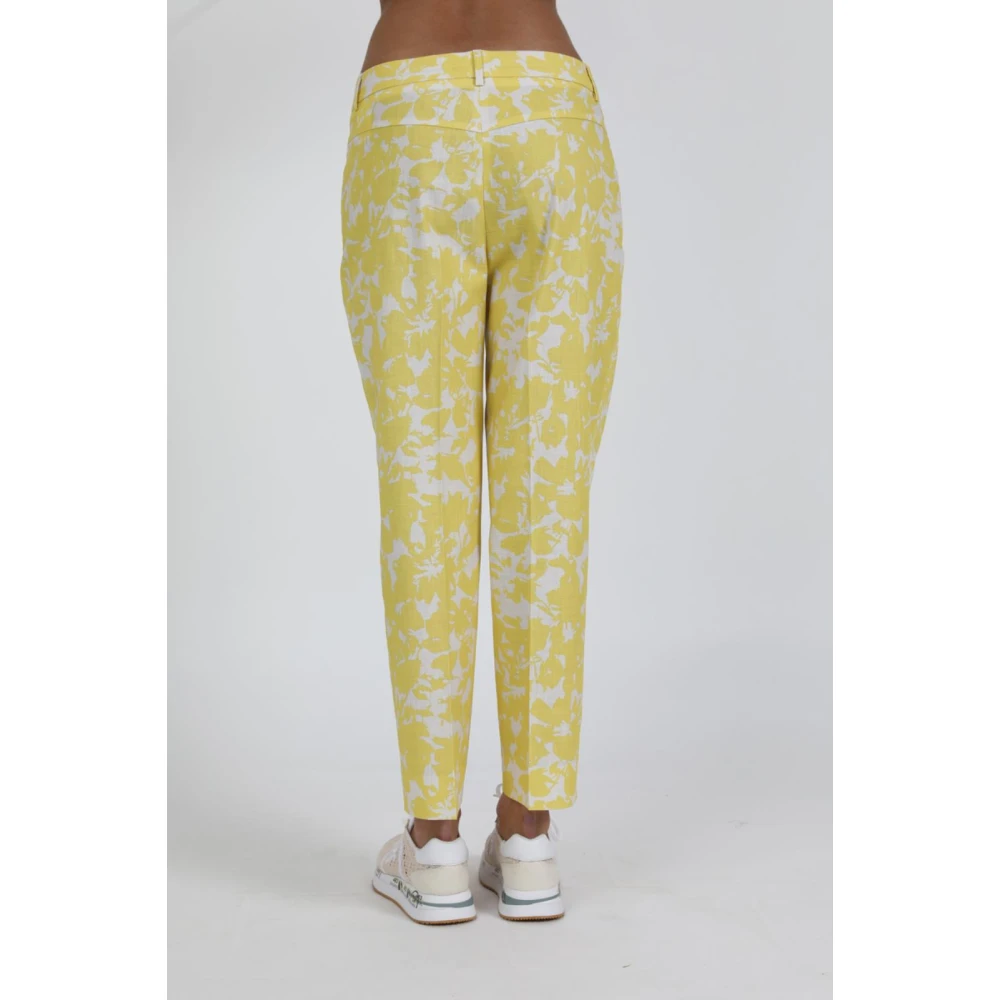 Via Masini 80 Stijlvolle Broek Yellow Dames
