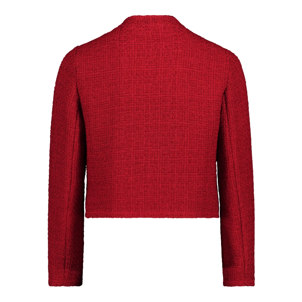 Betty & Co Casual jack met lange mouwen Red Dames